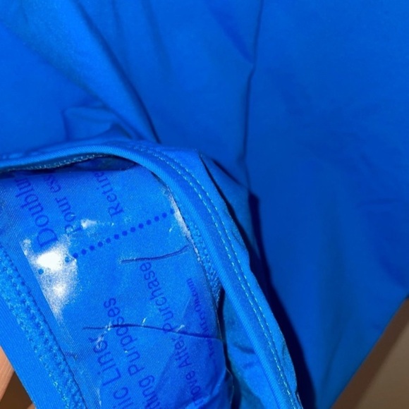 La Blanca Women's One Piece Swimsuit Island Goddess Shirred Side NWT 12 - Picture 8 of 8